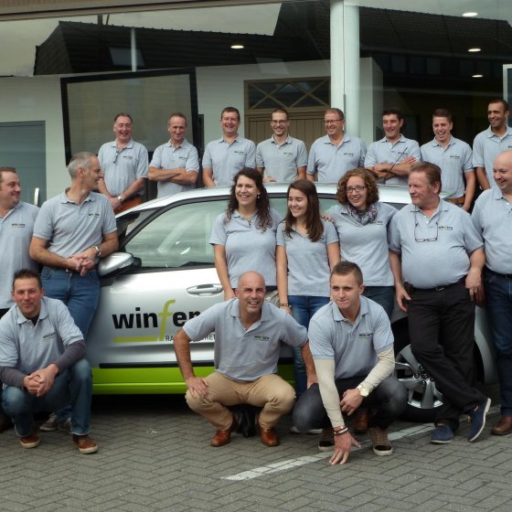 Team Winfera - Foto van winfera team in 2013