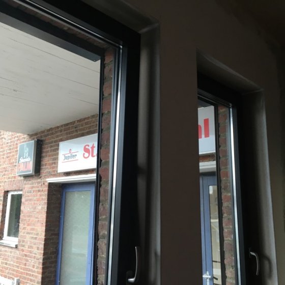 Pleister PVC raam