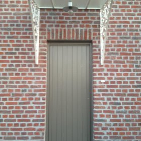 Porte en bois   - Houten deur