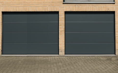 Dubbel garagedeur