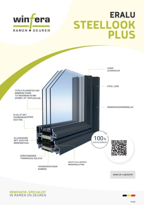 Thumbnail Brochure Winfera Eralu Plus Steellook