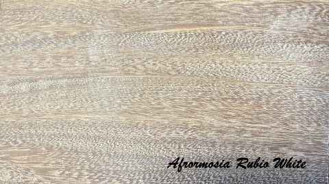 Afrormosia monocoat white